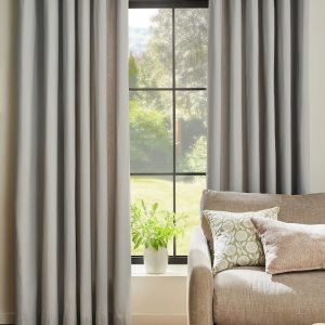 Luxury Light Grey Curtain